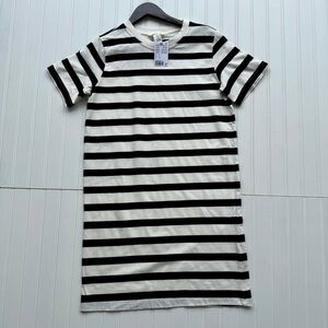 H&M Monochrome Striped Dress